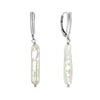 SOPHIA Biwa Drop Pearl Earrings Gold or Silver - Lulu + Belle Jewellery