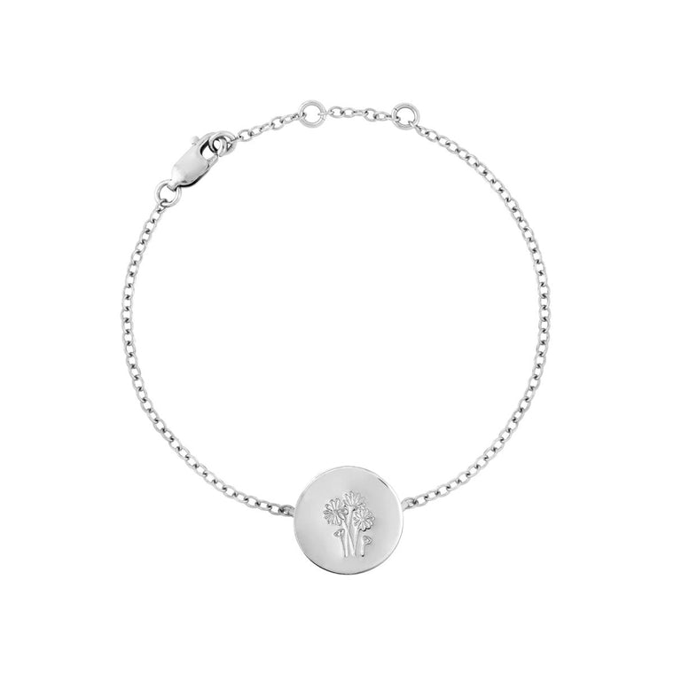 Wild bunch bracelet silver - Lulu + Belle Jewellery